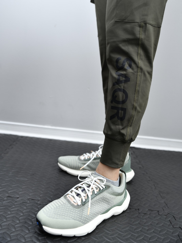 Noor Green Cargo Jogger Pants - Image 6