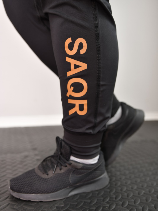 Noor Black Cargo Jogger Pants - Image 2