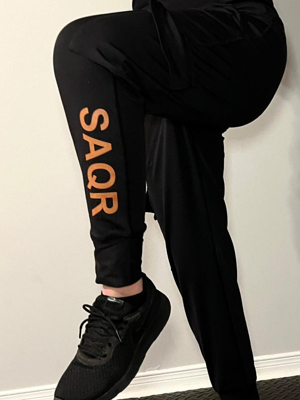 Noor Black Cargo Jogger Pants - Image 5
